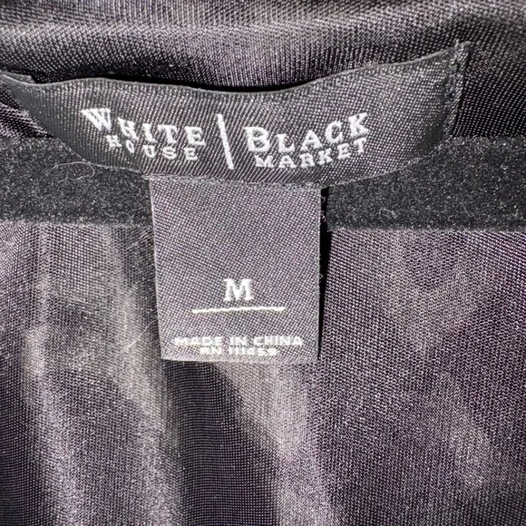 White House Black Market 
Black and White Sleeveless Dress - Picture 2 of 3